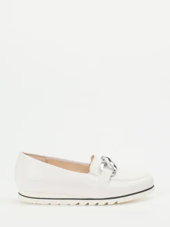– Loafer aus Kalbleder Offwhite-Hassia Outlet