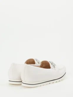 – Loafer aus Kalbleder Offwhite-Hassia Outlet