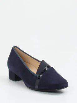 – Loafer aus Veloursleder Dunkel-Hassia Discount