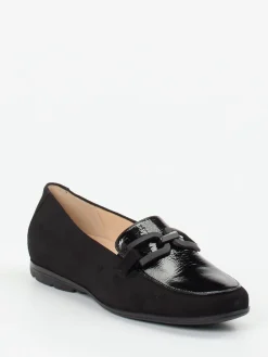 – Loafer aus Velours- und Lackleder-Hassia Sale