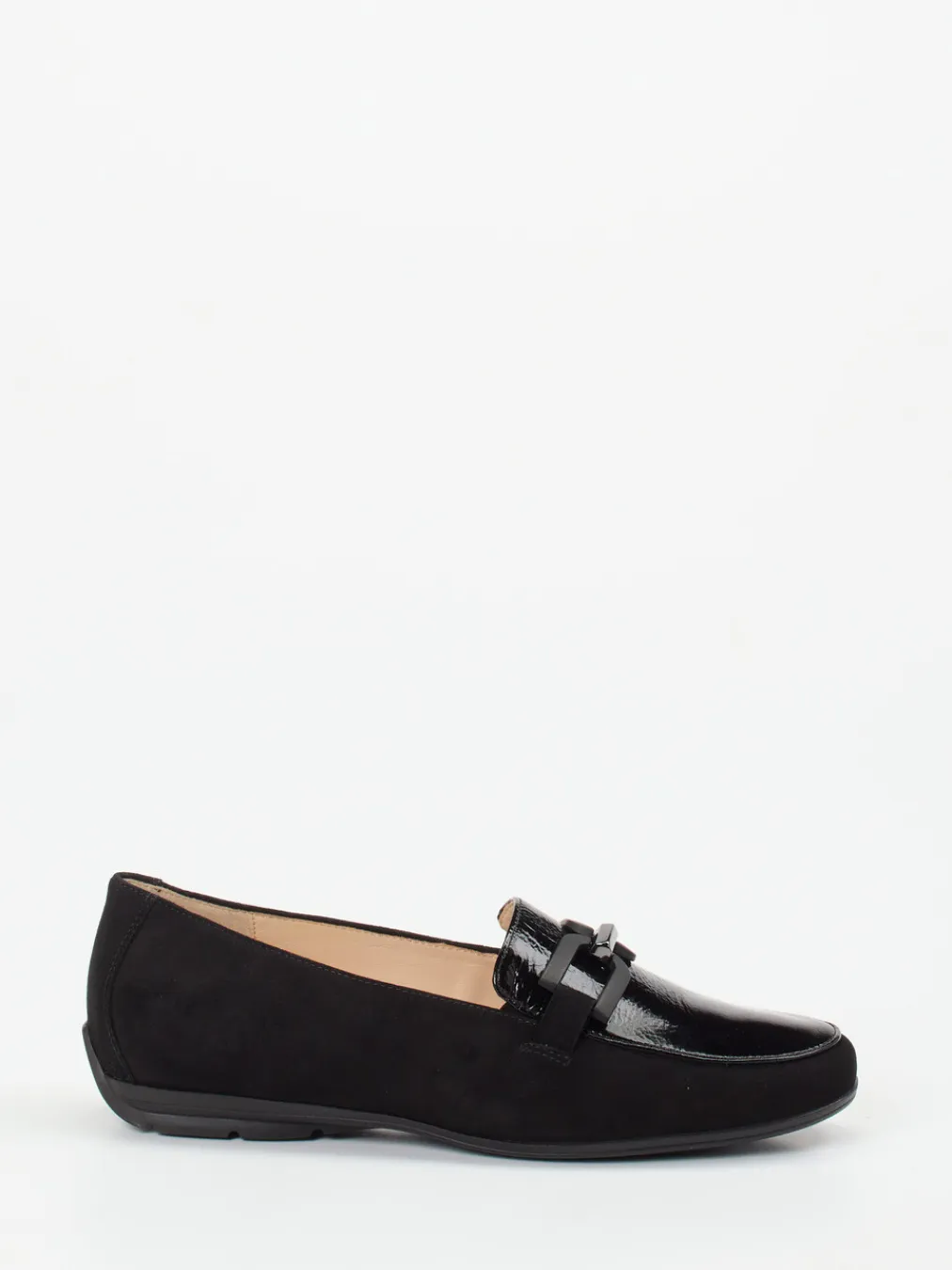 – Loafer aus Velours- und Lackleder-Hassia Sale