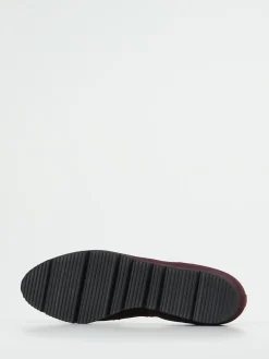 – Loafer aus Veloursleder in Bordeaux-Hassia Hot