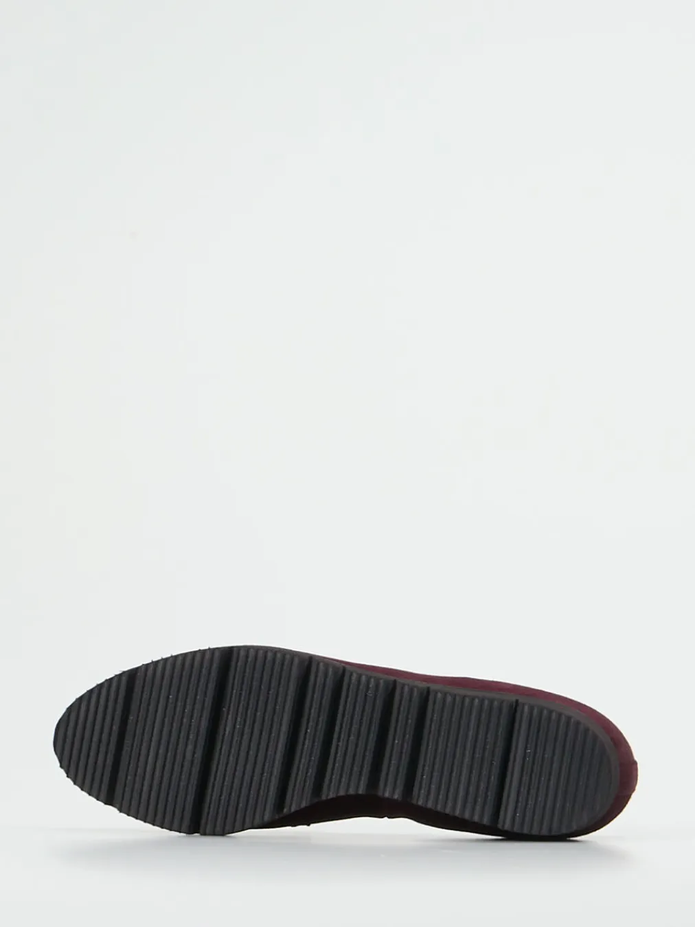 – Loafer aus Veloursleder in Bordeaux-Hassia Hot