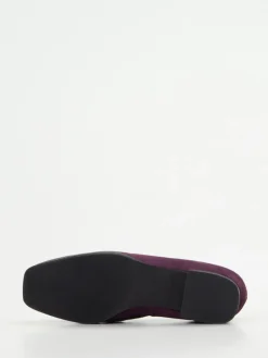 – Loafer aus Veloursleder in Pflaume-Hassia Outlet