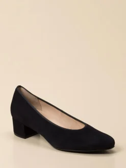 – Pumps aus Veloursleder Dunkel-Hassia Online