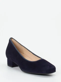 – Pumps aus Veloursleder Dunkel-Hassia Best