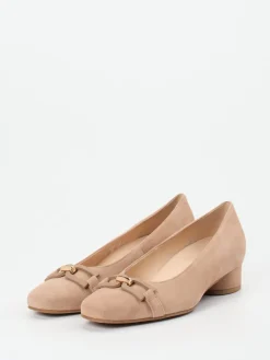 – Pumps aus Veloursleder in Sand-Hassia Sale