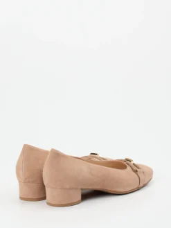– Pumps aus Veloursleder in Sand-Hassia Sale