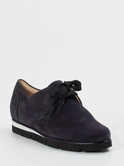 – Schnürschuh aus Veloursleder Dunkel-Hassia Hot