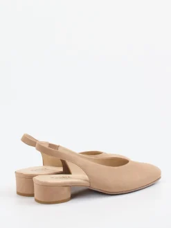 – Slingback-Pumps aus Veloursleder-Hassia Discount