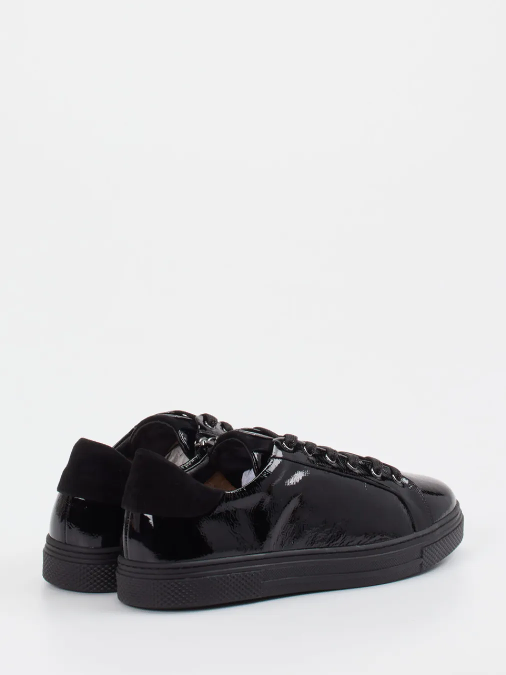 – Sneaker aus Lackleder glänzend-Hassia Hot