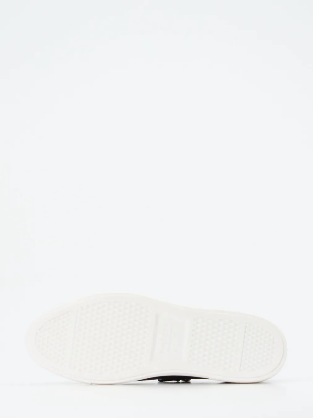 – Sneaker aus Metallicleder in Dunkel-Hassia