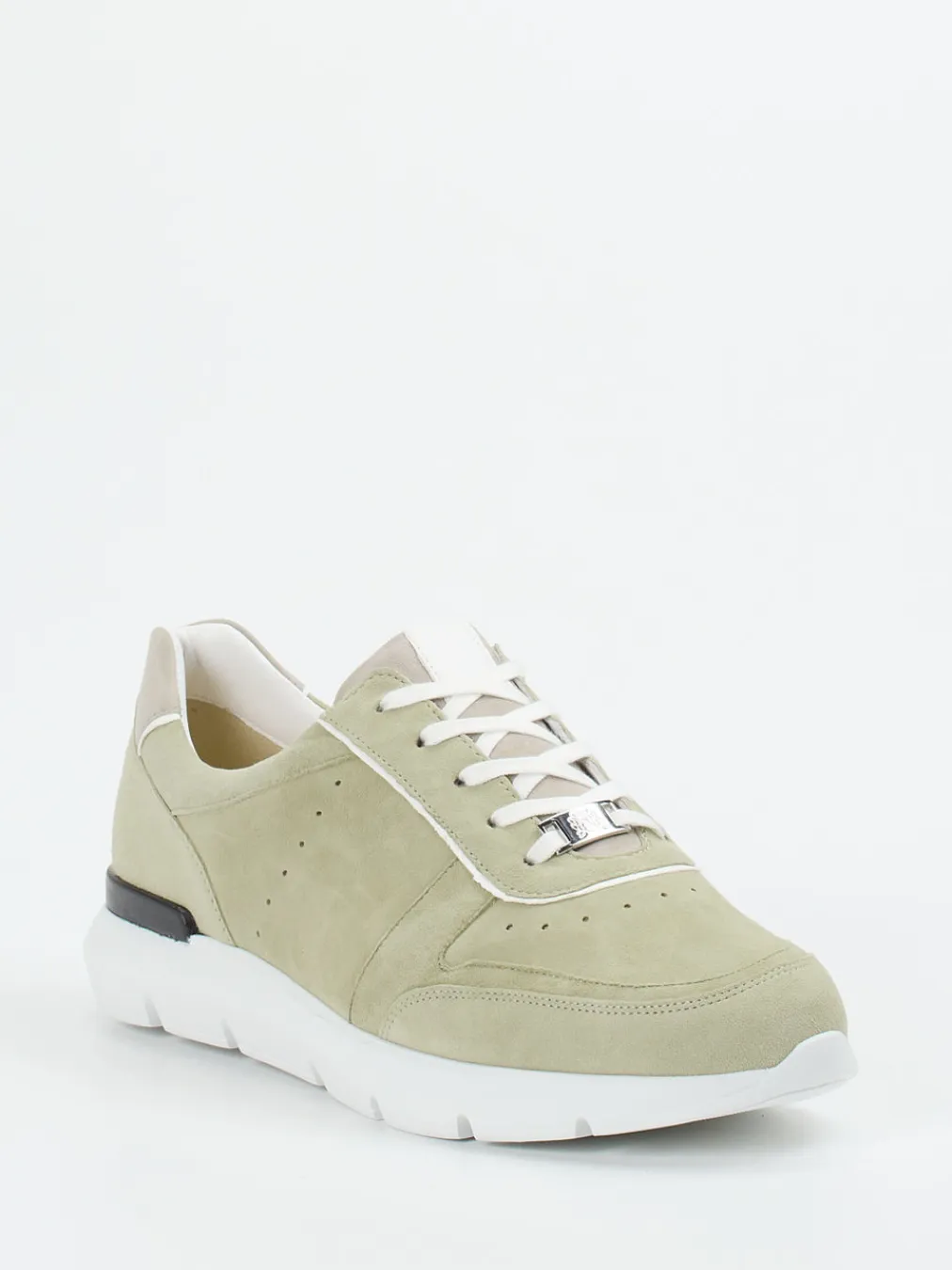 – Sneaker aus Veloursleder salbei-Hassia Hot