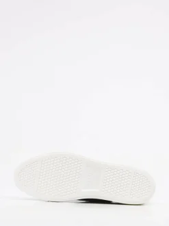 – Sneaker aus Veloursleder und Mesh dunkel-Hassia