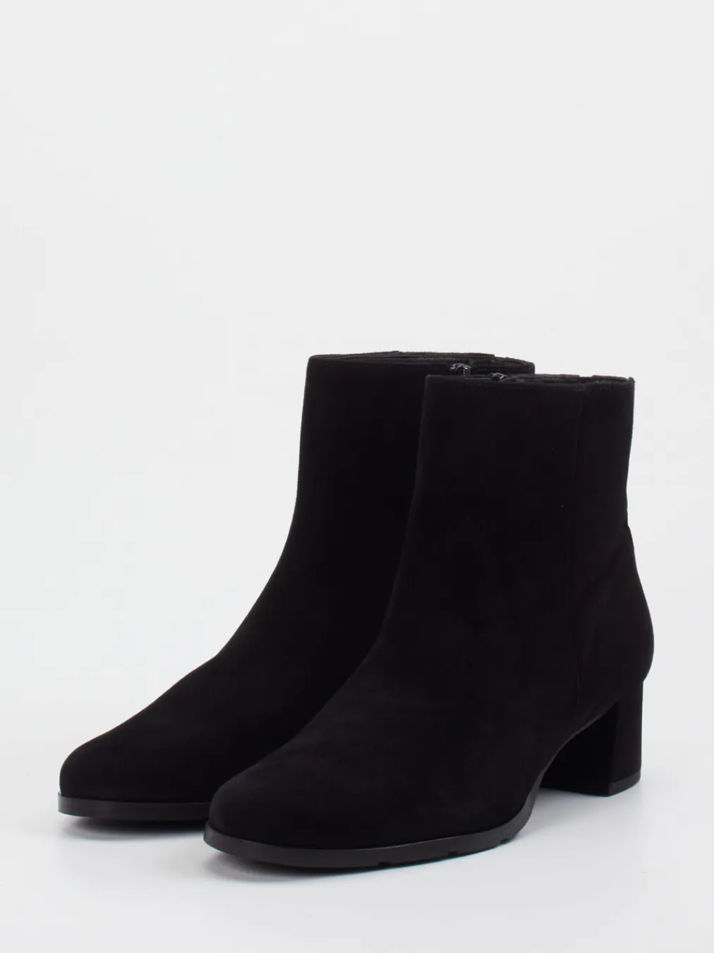 – Stiefelette aus Veloursleder-Hassia Best