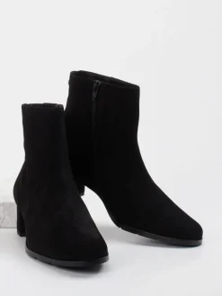 – Stiefelette aus Veloursleder-Hassia Best