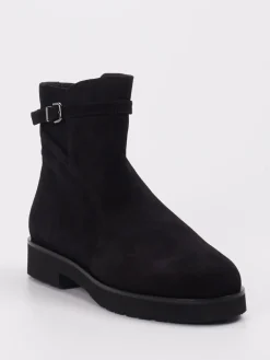 – Stiefelette aus Veloursleder-Hassia New