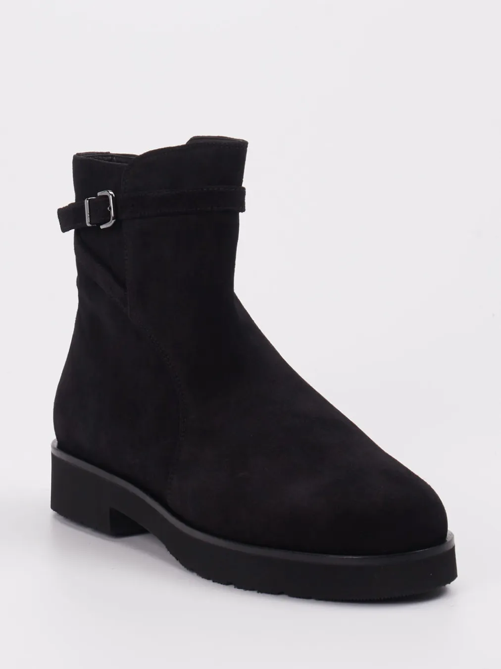 – Stiefelette aus Veloursleder-Hassia New