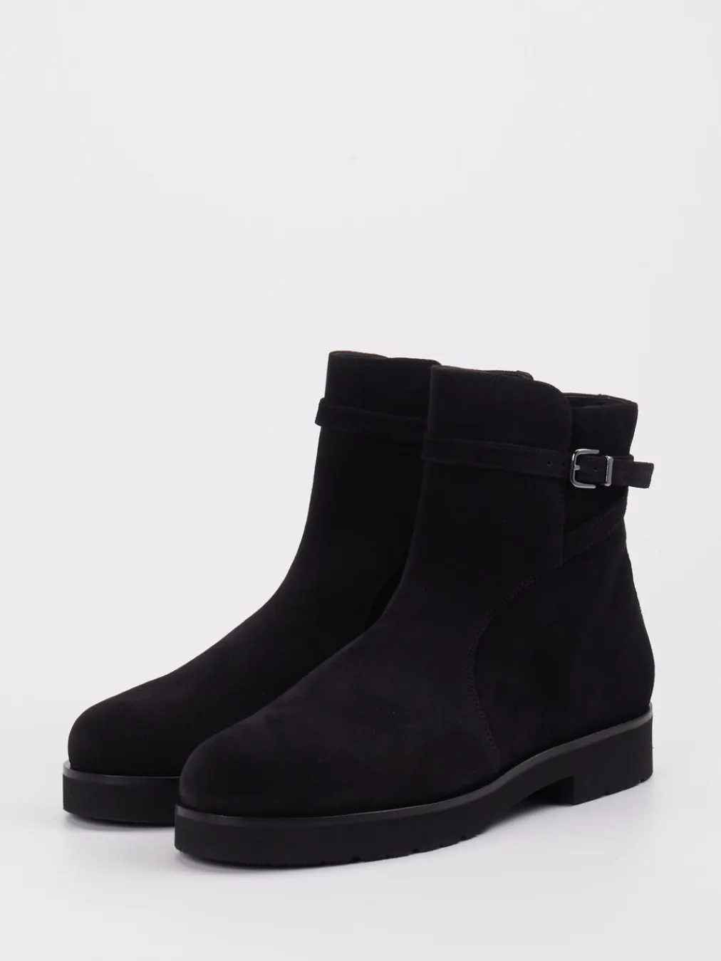 – Stiefelette aus Veloursleder-Hassia New