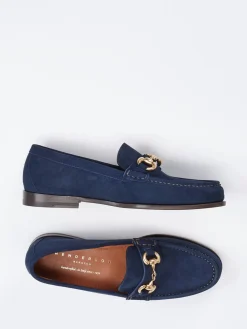 – Loafer aus Veloursleder marine-Henderson Hot
