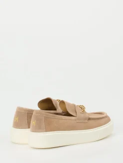– Loafer aus Veloursleder Sandbeige-Henderson Discount