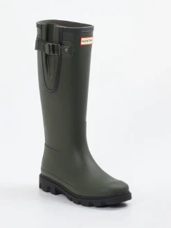 – Gummistiefel aus Synthetik in Oliv-Hunter