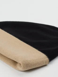 – Beanie aus Kaschmir im Color-Blocking-Stil-HURRAY New