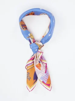 – Halstuch aus Seide mit Grafikprint-Inouitoosh Sale