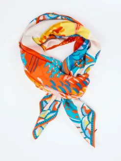 – Halstuch aus Seide-Modal-Mix cremeweiß-Inouitoosh New