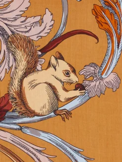 – Halstuch aus Seidengemisch mit Print-Inouitoosh Outlet