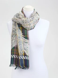 – Schal aus Wollmix mit Karomuster-Inouitoosh Sale