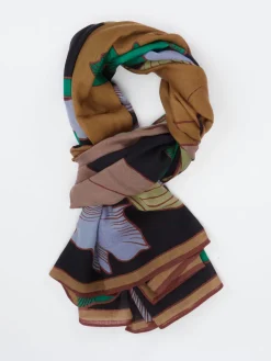 – Schal aus Wolle mit Naturmotiv-Inouitoosh Discount