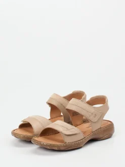 – Komfortsandalen aus Velour- und Glattleder-Josef Seibel Outlet