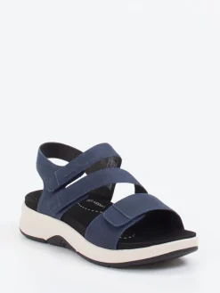 – Komfortsandalen aus Nubukleder Dunkel-Josef Seibel