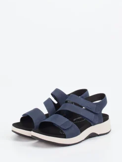 – Komfortsandalen aus Nubukleder Dunkel-Josef Seibel