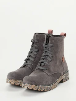 – Schnürboots aus Veloursleder-Josef Seibel Clearance