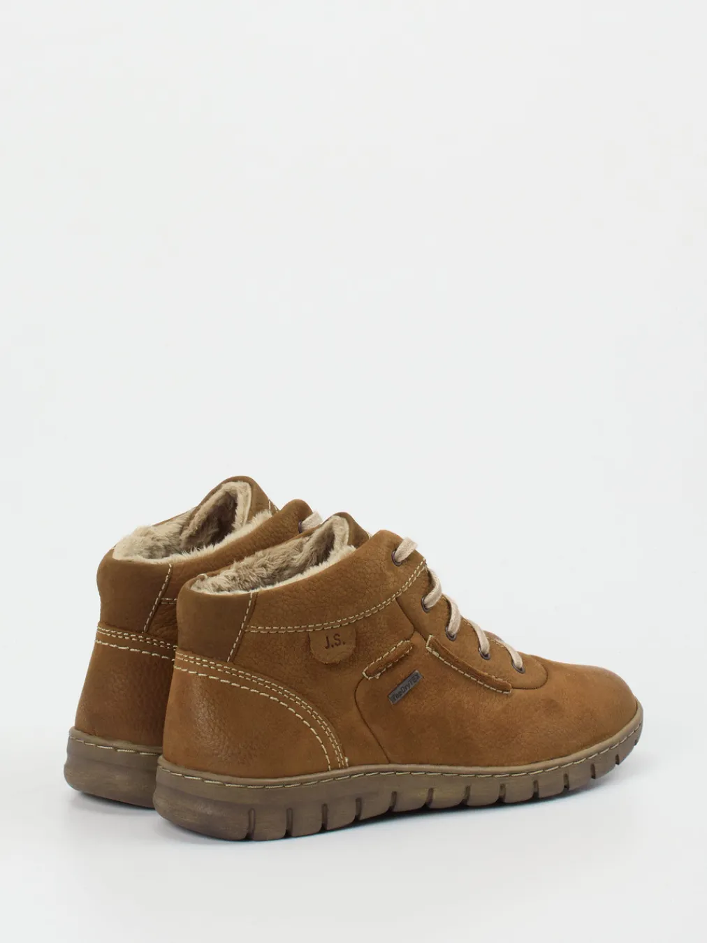 – Schnürboots aus Nubukleder cognac-Josef Seibel Clearance