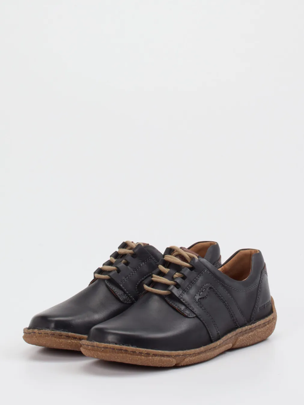 – Schnürschuh aus Kalbleder anthrazitgrau-Josef Seibel New