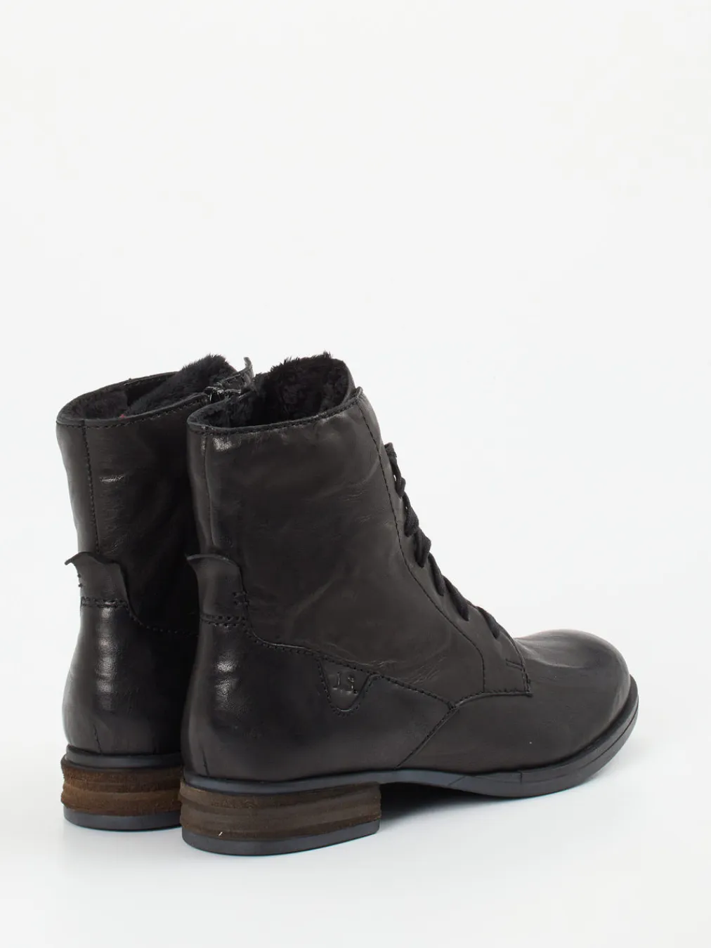 – Schnürstiefelette aus Leder-Josef Seibel