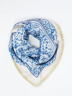 – Halstuch aus Viskose mit Fransen-Katherina Loretta New