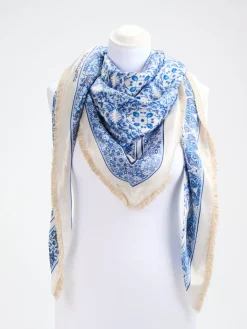 – Halstuch aus Viskose mit Fransen-Katherina Loretta New