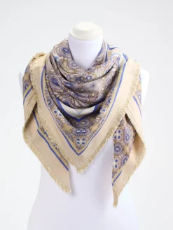 – Halstuch aus Synthetik in Beigegold-Katherina Loretta Best