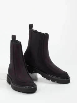 Kennel & Schmenger – Chelsea Boots aus Veloursleder violett-Kennel u0026 Schmenger