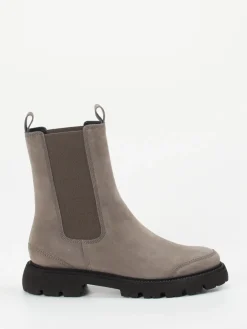 Kennel & Schmenger – Chelsea Boots aus Nubukleder taupe-Kennel u0026 Schmenger New