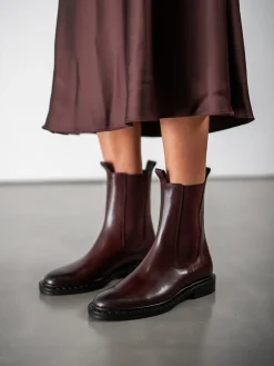 Kennel & Schmenger – Chelsea Boots aus Lammleder bordeaux-Kennel u0026 Schmenger Clearance