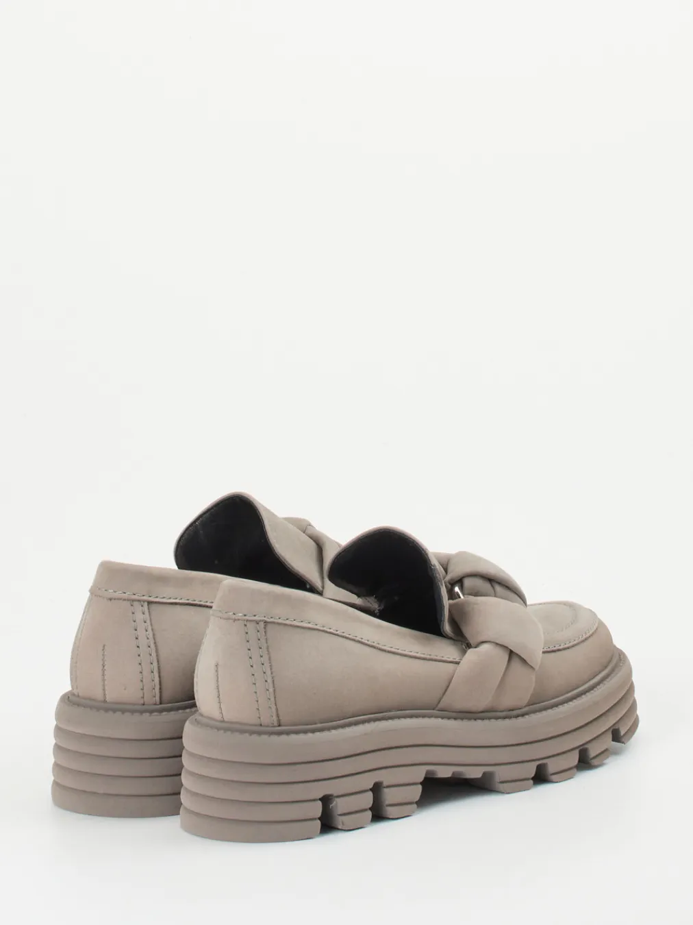 Kennel & Schmenger – Chunky Loafer aus Nubukleder Taupe-Kennel u0026 Schmenger Best