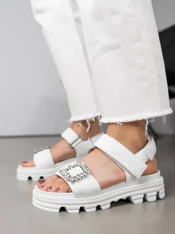 Kennel & Schmenger – Chunky-Sandale aus Kalbleder-Kennel u0026 Schmenger Outlet