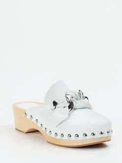 Kennel & Schmenger – Clogs aus Kalbleder mit Holzsohle-Kennel u0026 Schmenger New