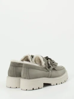 Kennel & Schmenger – Loafer aus Nubukleder steingrau-Kennel u0026 Schmenger