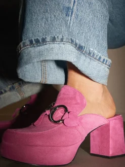 Kennel & Schmenger – Plateau-Mules aus Veloursleder-Kennel u0026 Schmenger Outlet